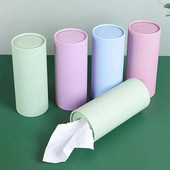 Automašīnas salvetes cilindra salvešu turētājs, apaļš krūzes turētājs, salvešu vāka kastes salvešu dozators automašīnas mājas birojam