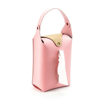 Automašīnas galvas balsta auduma futrāļa turētājs Ādas papīra dvieļu uzglabāšanas soma Ģimenes ceļojumu organizators Dekors transportlīdzekļa apdares salvešu futrālis