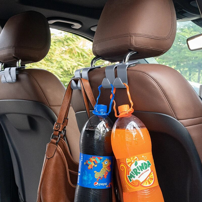 Univerzális autósülés háttámla kampó Többfunkciós autós autóülés fejtámla akasztó kampó telefontartó Autós rendező táska pénztárcához