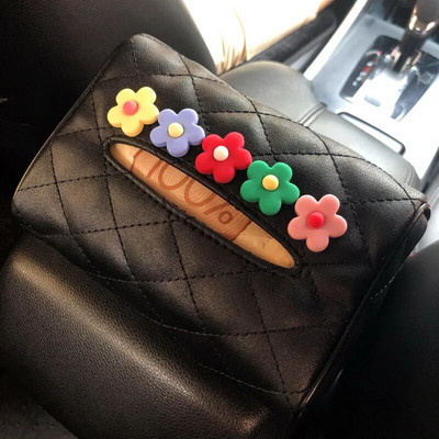 Tissue Boxes Creative Tissue Box Μαλακή θήκη χαρτοπετσέτας κινουμένων σχεδίων Cute Animals Car Paper Boxes Υπέροχη θήκη χαρτοπετσέτας για κάθισμα αυτοκινήτου