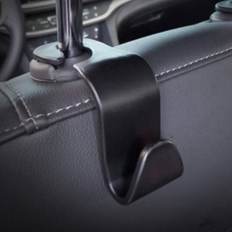 1 gab. Automašīnas aizmugures sēdekļa āķis Aizmugures sēdeklis Slēpts automašīnas sēdekļa pakaramais Daudzfunkciju glabāšanas rotājumi Rotaslietas Automašīnas Salons Augsta kvalitāte