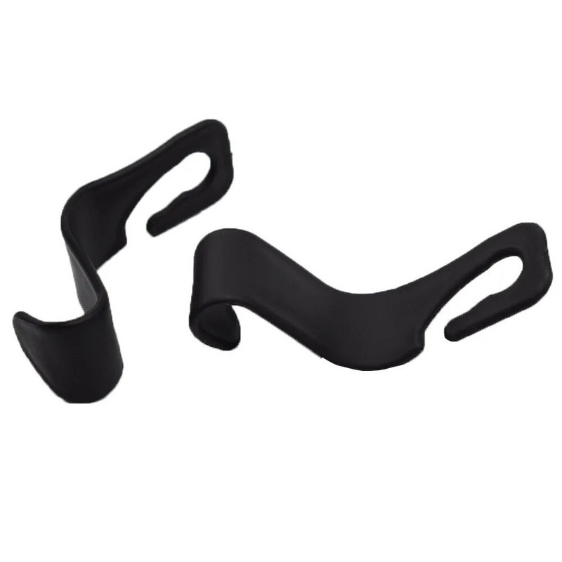 2 τμχ Creative Car Κάθισμα Truck Coat Γάντζοι πλάτης Organizer Βάση στήριξης κεφαλιού γενικής χρήσης θήκη αποθήκευσης Απλό στυλ κρεμάστρα αυτοκινήτου τσάντα