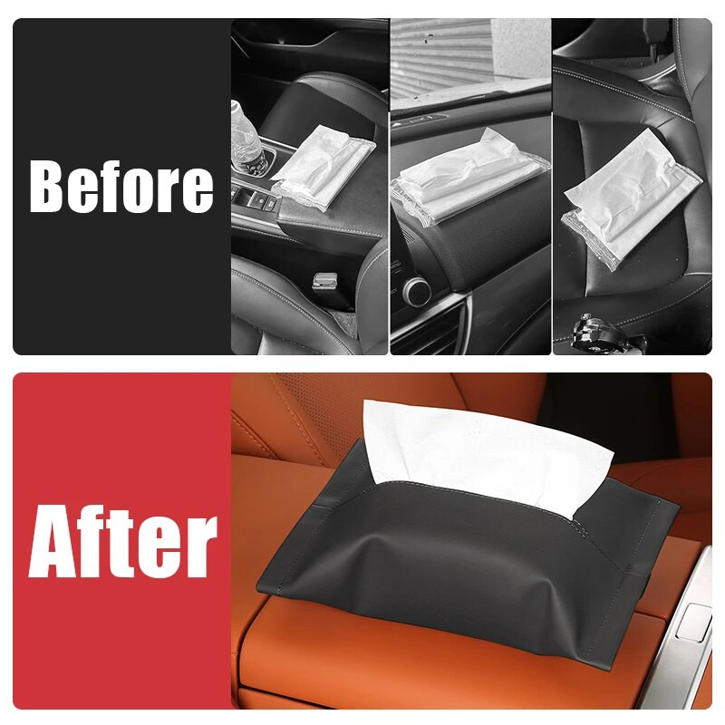 Paredzēts Toyota Land Cruiser 70 80 100 Series LC100 200 LC200 300 LC300 FJ Cruiser Prado 90 120 150 daudzfunkcionālajam automašīnas salvešu maisiņam