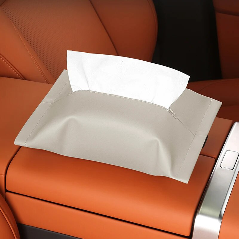 Paredzēts Toyota Land Cruiser 70 80 100 Series LC100 200 LC200 300 LC300 FJ Cruiser Prado 90 120 150 daudzfunkcionālajam automašīnas salvešu maisiņam