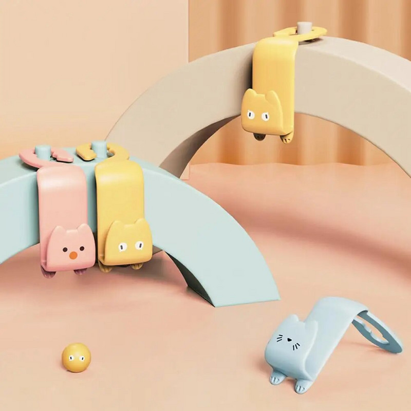 Auto hoiuhoidik Kompaktne autoistme konks Universaalne ruumisäästlik Kasulik peatoe kinnitusriide