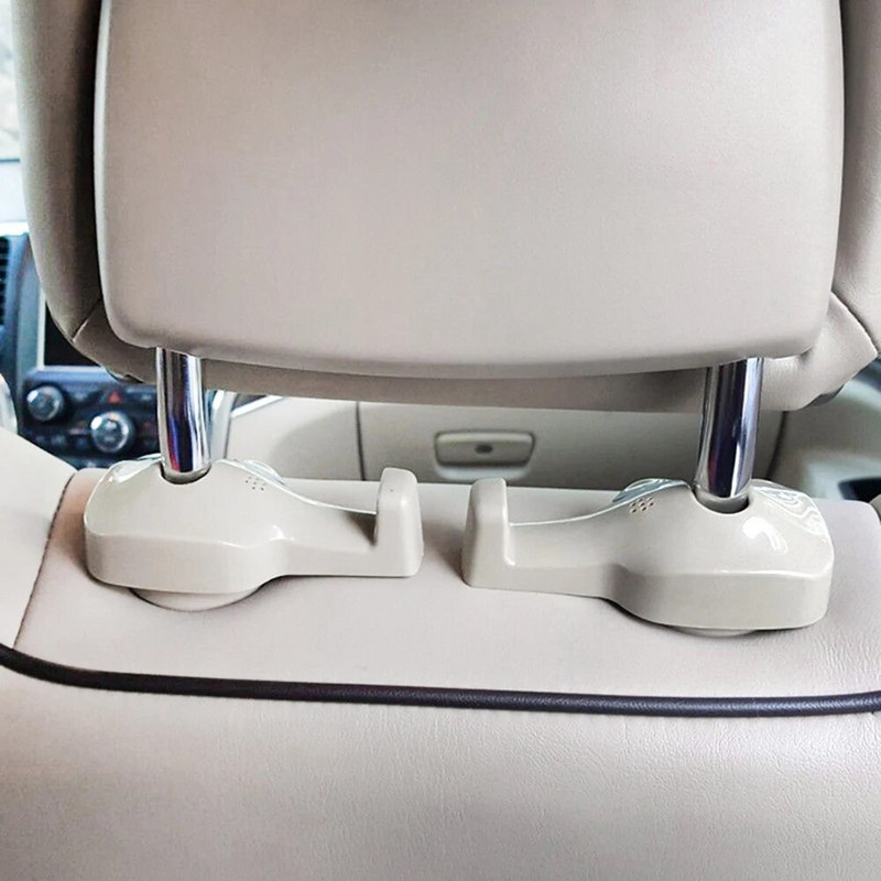 Κρεμάστρες προσκέφαλου αυτοκινήτου για ρούχα και τσάντες (2 τμχ/σετ)