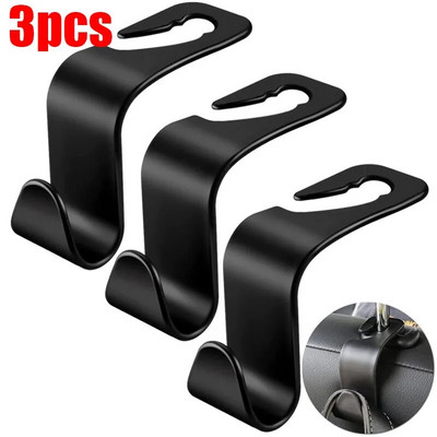 Universaalne autoistme peatoe konks riidepuu Hoiuauto tagaistme konksud käekottide hoidik auto interjööri tarvikud