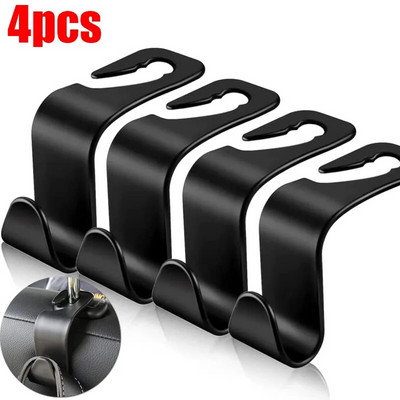 Universaalne autoistme peatoe konks riidepuu Hoiuauto tagaistme konksud käekottide hoidik auto interjööri tarvikud