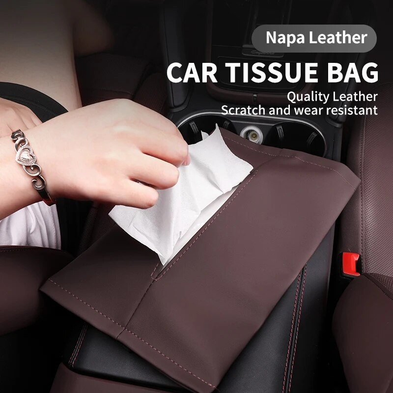 Ādas auduma kastīte Automašīnas aksesuāri Auto Dekorācijas Salons Universāls BMW E60 E90 F10 F20 F30 G20 G30 1 2 3 4 5Serie X3X4 X5X6