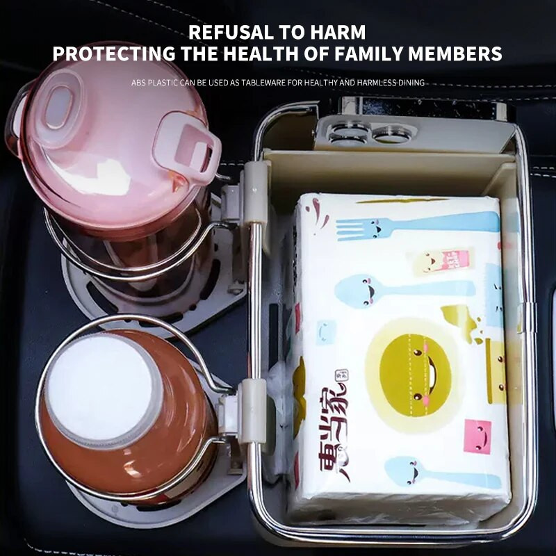 Radoša daudzfunkcionāla automašīnas auduma kastīte, ādas saulessarga sēdekļa atzveltne, izmantojot audu zīmēšanas kastīti Honda Accord Civic vezel City