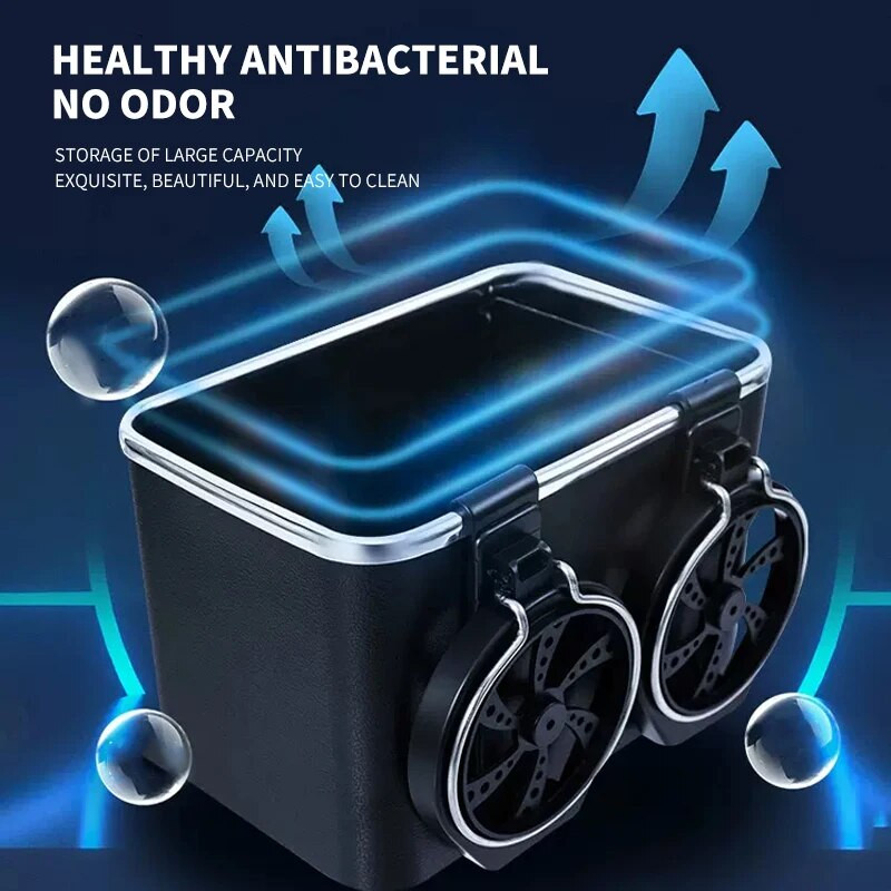 Radoša daudzfunkcionāla automašīnas auduma kastīte, ādas saulessarga sēdekļa atzveltne, izmantojot audu zīmēšanas kastīti Honda Accord Civic vezel City