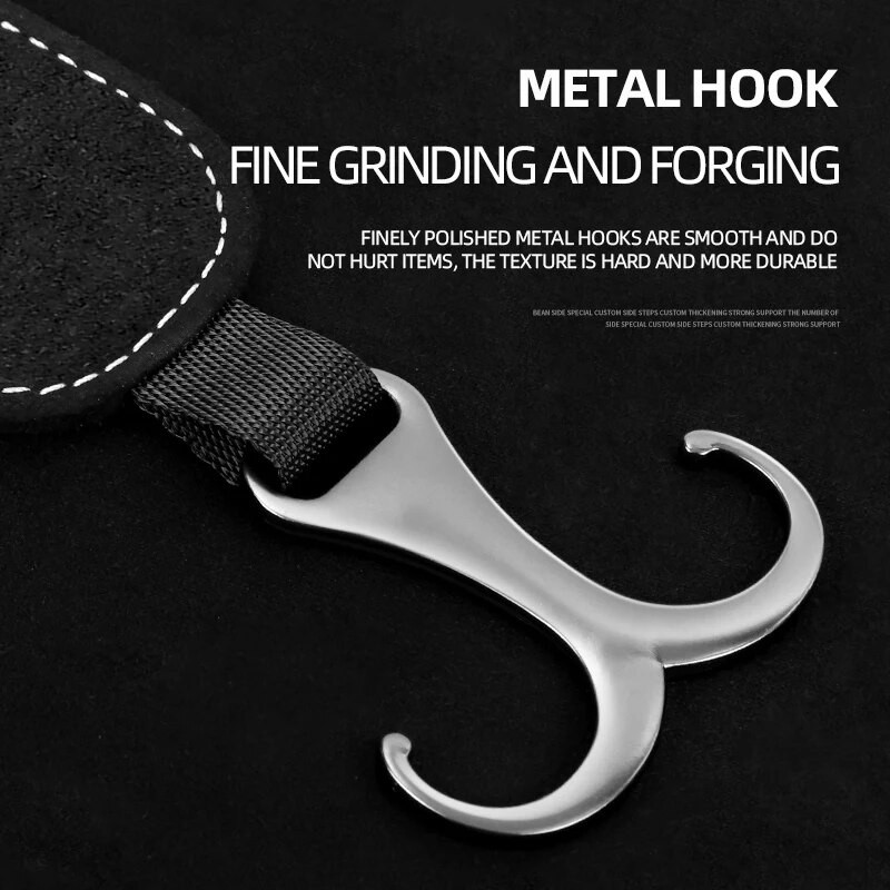 2 TK universaalne auto tagaistme konks varjatud riidepuu Multifunktsionaalne kaasaskantav autoistme riidepuu Hoiukaunistused Sisevarustus