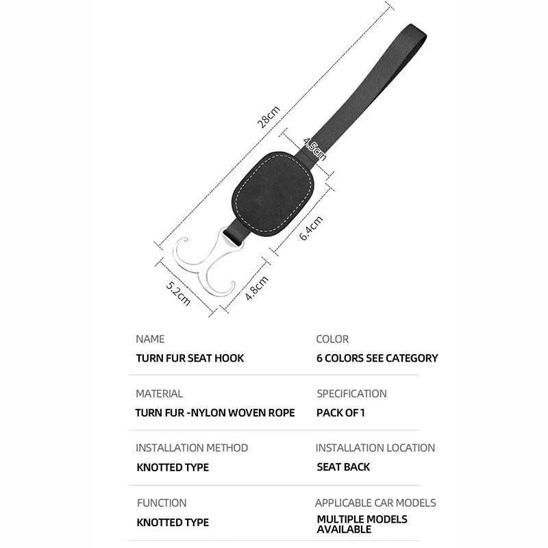 2 TK universaalne auto tagaistme konks varjatud riidepuu Multifunktsionaalne kaasaskantav autoistme riidepuu Hoiukaunistused Sisevarustus