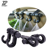 Γάντζος πλάτης καθισμάτων αυτοκινήτου ZD Στυλ αυτοκινήτου για Seat Leon Ibiza Renault Duster Megane 2 Logan Captur Clio Mazda 3 6 CX-5 Αξεσουάρ 2017