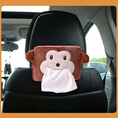 Paberkarp Artoon istmega auto rippuv tüüp Multifunktsionaalne loominguline armas autotarbed Palus paberist ümbris Paberümbris Auto kangaümbris