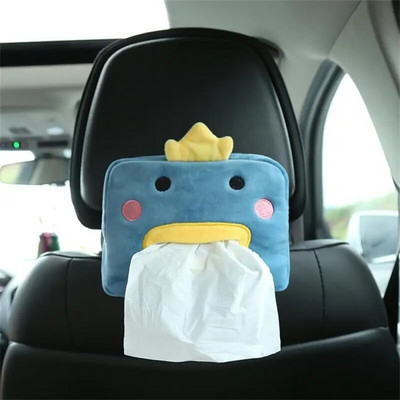 Paberkarp Artoon istmega auto rippuv tüüp Multifunktsionaalne loominguline armas autotarbed Palus paberist ümbris Paberümbris Auto kangaümbris