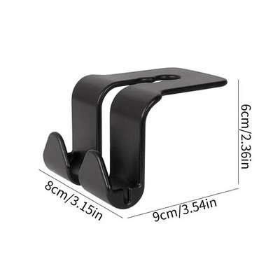 Automašīnas galvas balsta pakaramais Slēptais automašīnas sēdekļa organizators Regulējams galvas balsta somas turētājs Automašīnas turētāji jūsu automašīnas rokassomiņai Skolas soma