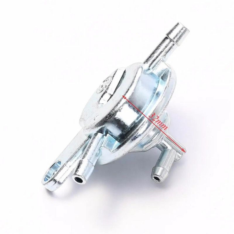 6 mm 8 mm 3 vamzdžių dujų kuro siurblio vožtuvas, jungiklis motociklui GY6 50CC 125CC 150CC Go kart Motoroleris Pit Dirt Bike ATV