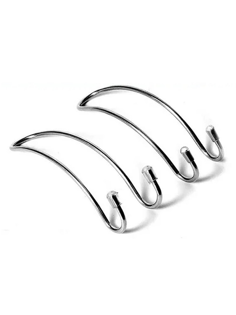 1 tk autokonks tahke roostevabast terasest kandevõimega autoistme seljatoe panipaik topeltkonks