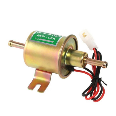 Pompă electrică de combustibil HEP-02A Fixare șurub de presiune joasă Universal Diesel Benzină Benzină pentru mașină Motocicletă ATV 12 24V Pompă de combustibil scăzut
