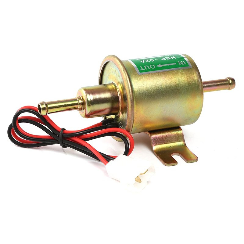Elektrinis kuro siurblys HEP-02A žemo slėgio varžto tvirtinimo universalus dyzelinis benzinas, skirtas automobiliniam motociklui ATV 12 24V mažo kuro siurblys