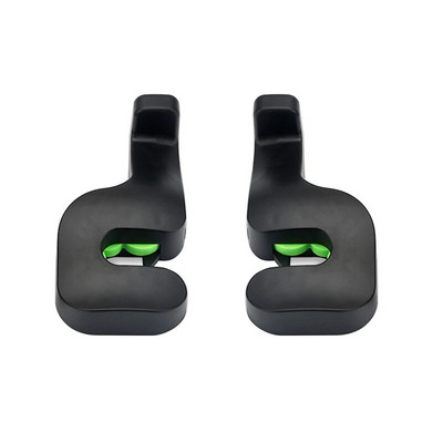 2 ΤΕΜ Κρεμάστρα πλάτης καθίσματος με γάντζο προσκέφαλου αυτοκινήτου για τσάντα τσάντα Πορτοφόλι Παντοπωλείο Φορητά πολυλειτουργικά κλιπ Κλιπ αυτοκινήτου Styling