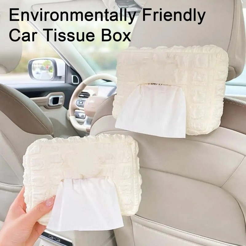 Sunkvežimio audinių tvarkyklė Minkštas reguliuojamas automobilinių audinių dėžutės laikiklis Patogus porankio galvos atramos laikiklis automobiliams visureigiams sunkvežimiams