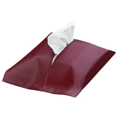 Držač maramica za automobil Višekratna upotreba Držač maramica za štitnik od sunca Kožni držač za maramice za automobil za štitnik od sunca Kutija za pohranu maramica Držač stražnjeg sjedala