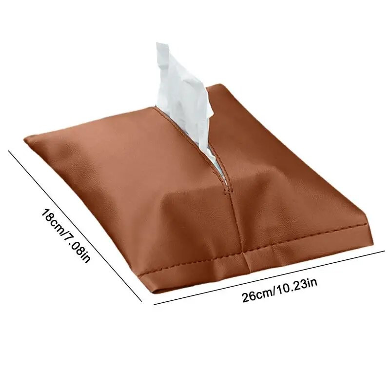 Držač maramica za automobil Višekratna upotreba Držač maramica za štitnik od sunca Kožni držač za maramice za automobil za štitnik od sunca Kutija za pohranu maramica Držač stražnjeg sjedala