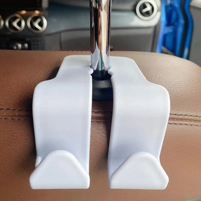 Universaalne autoistme seljakonks Multifunktsionaalne auto autoistme peatoe riidepuu konks Telefonihoidik Autoaparaat koti jaoks, rahakotiriie