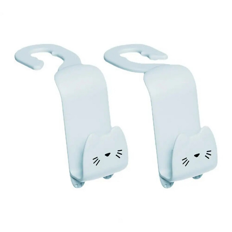 Automašīnas āķis Galvas balsta stiprinājums Aizmugurējā sēdekļa glabāšanas āķis Automašīnas sēdekļa āķis Noderīgs aizmugurējā sēdekļa āķis