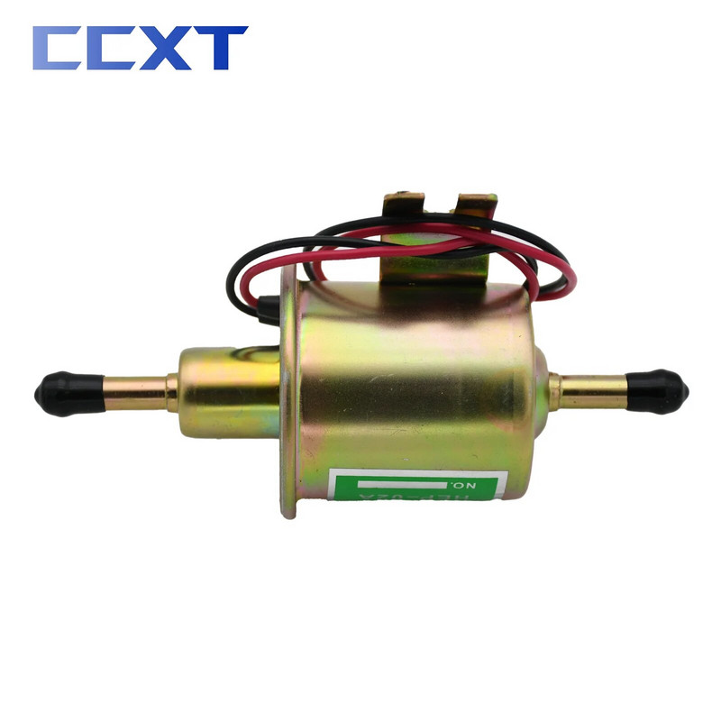 Elektrinis kuro siurblys 12V HEP-02A žemo slėgio dyzelinio benzino benzino alyvos siurblys universalus automobilių motociklų keturračiui Honda Yamaha KTM