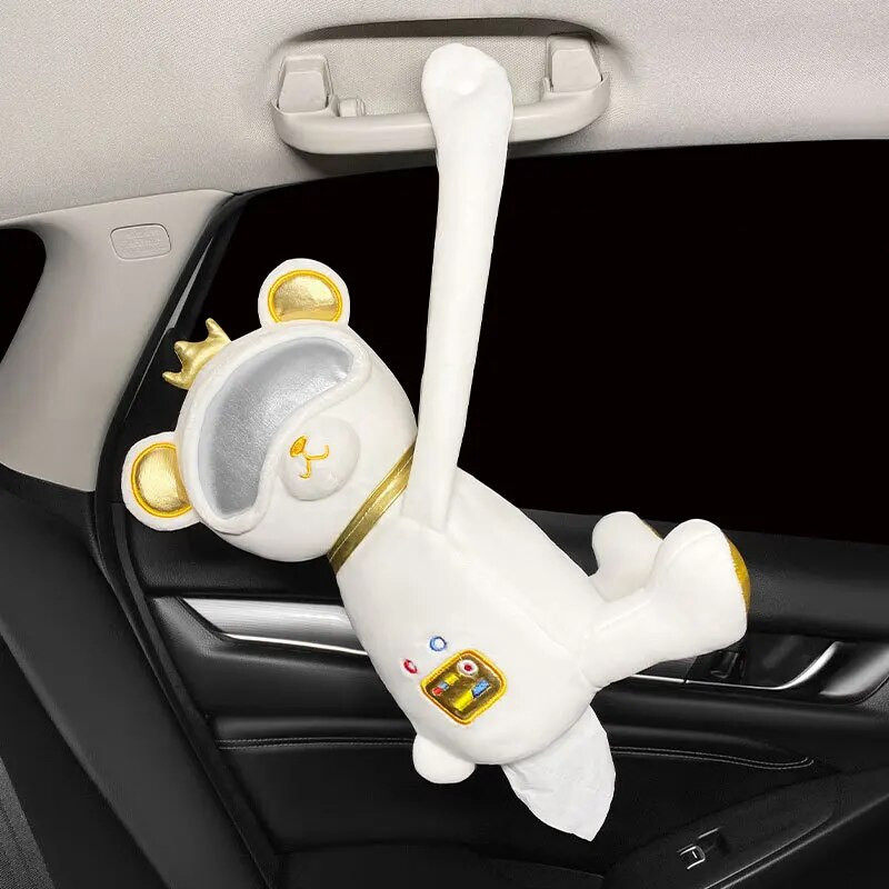 Selyempapír dobozok Puha rajzfilm papírszalvéta tok Aranyos állatok Autós papírdobozok Szép szalvétatartó autósüléshez