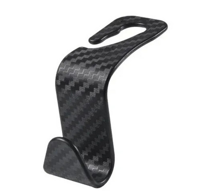 Universalus automobilio sėdynės galvos atramos kablys laikymo pakaba Anglies pluošto automobilinis automobilio galinės sėdynės laikiklis, automobilio salono priedai