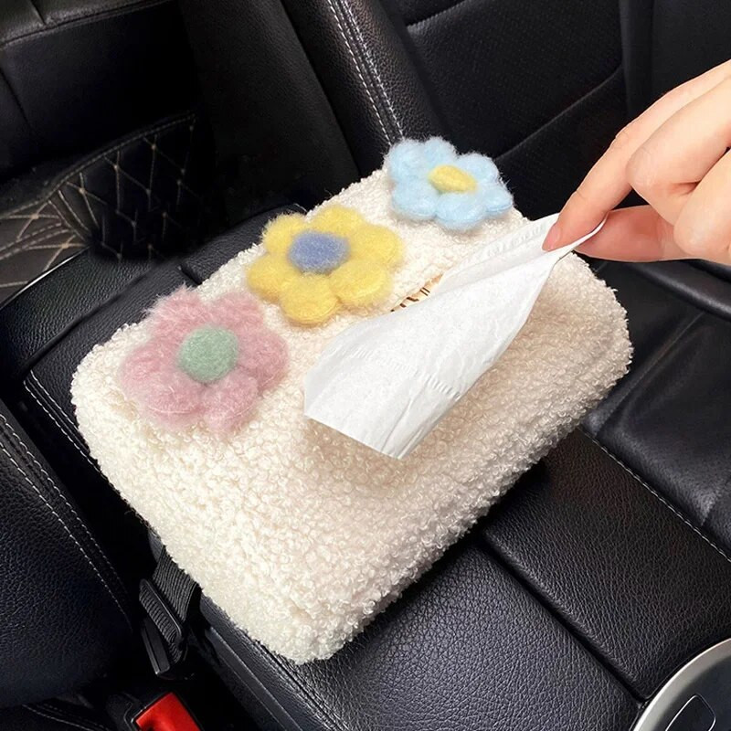 Auto peatoe kangakarp armas multikas Palus värvilised lilled, paberist tornihoidik Automaatne visiir rippuv korraldaja Stiil autotarvikud