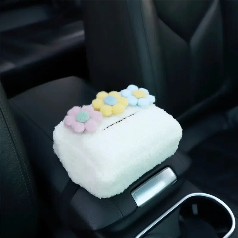 Auto peatoe kangakarp armas multikas Palus värvilised lilled, paberist tornihoidik Automaatne visiir rippuv korraldaja Stiil autotarvikud