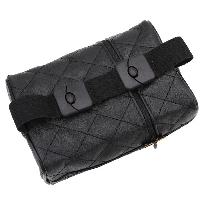 Automašīnas sēdekļa atzveltnes ādas audu maisiņš Auto roku balsta papīra dvieļu salvešu kaste