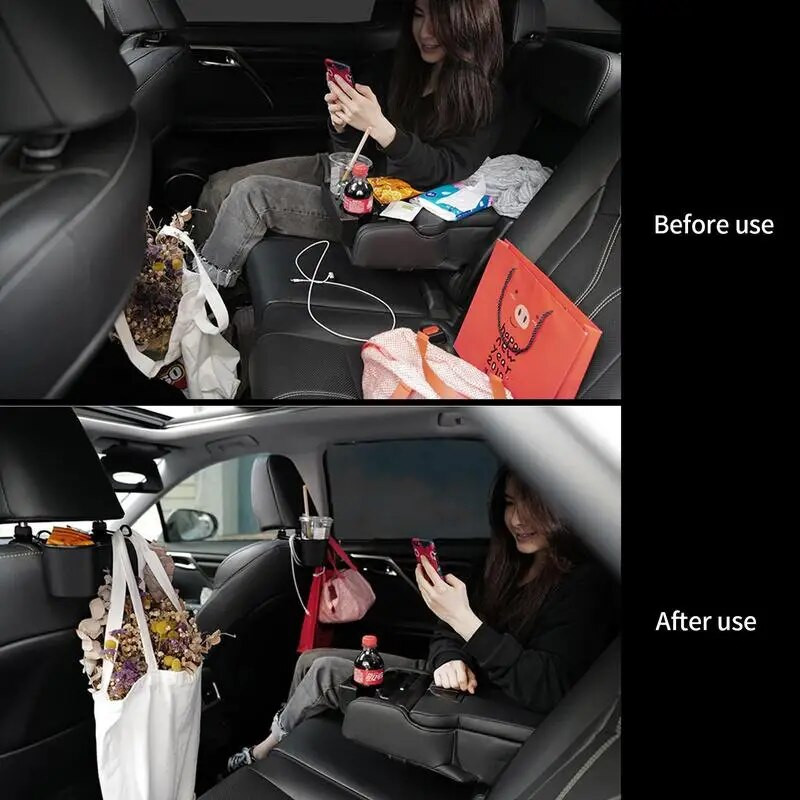 Autoistme konksud Tugev kandevõimega auto rahakoti konks mahutab kuni 10 kg raskust autole vihmavarjude jaoks riided vesi