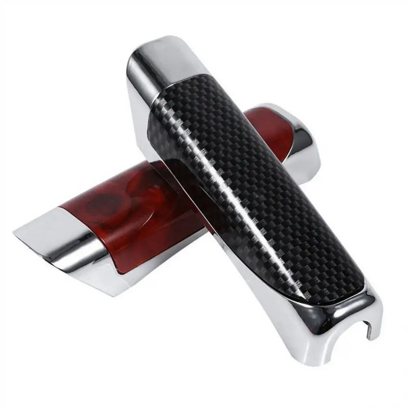 Univerzális autó kézifék burkolat szénszálas fa színvédő kézifék markolat belső dekoráció