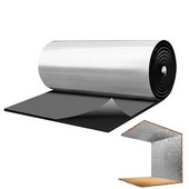 50x200cm 5/10/15/20mm Šilumos garsą slopinantis izoliacinis kilimėlis Deadener Pad Automobilio automatinis išmetimo duslintuvas gaubto durų triukšmo kontrolės putos
