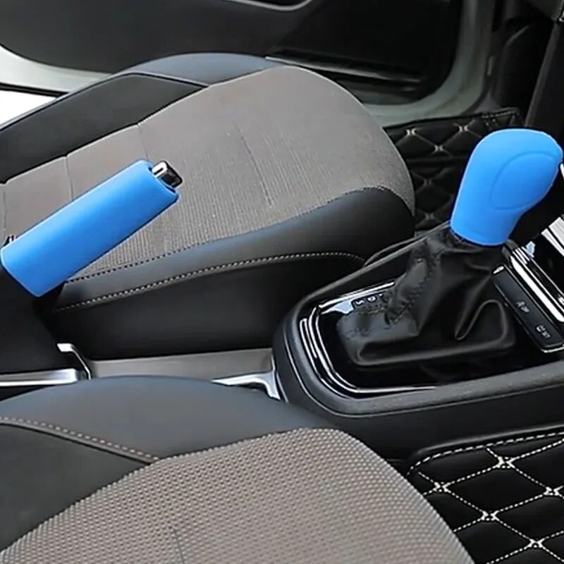 Autotarvikud Universaalne silikoonist auto käsipiduri käepidemete kate Laineline Lõhnavaba käsipiduri libisemisvastane kate Autotarvikud