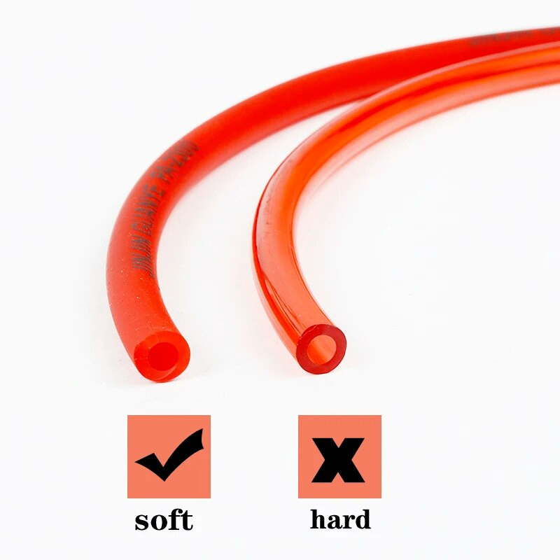 1 metrs Motociklu piederumi Benzīna degvielas padeves caurules šļūtene Gāzes eļļas caurule Augstas temperatūras izturīga gumijas mīksta caurule