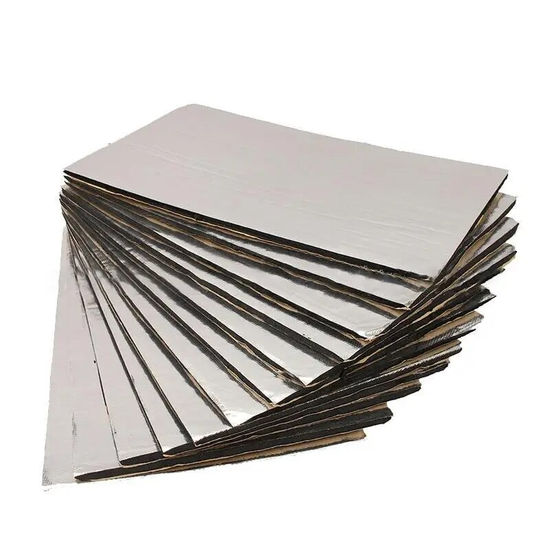 1/2/4 tk auto heli summutavad padjad 5 mm kleepuvad helikindlad müravastased vahtmaterjalid, puuvill, auto kapuuts, kabiini põrand, autotarvikud.