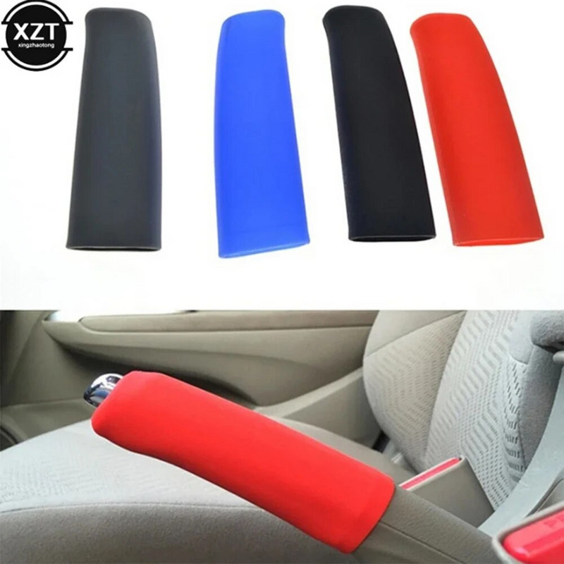 ΝΕΟ Σετ χειρόφρενου Κάλυμμα τζελ σιλικόνης κάλυμμα χειρόφρενου αυτοκινήτου γενικής χρήσης Αντιολισθητικό αυτόματο χειρόφρενο