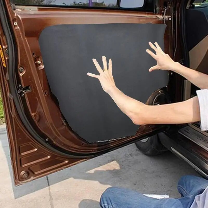 Automotive Heat Shield Mat Sound Deadener Mat Noise & Dampening Heat Insulation Mat Εφαρμογή για κουκούλα αυτοκινήτου Dynamat οροφής