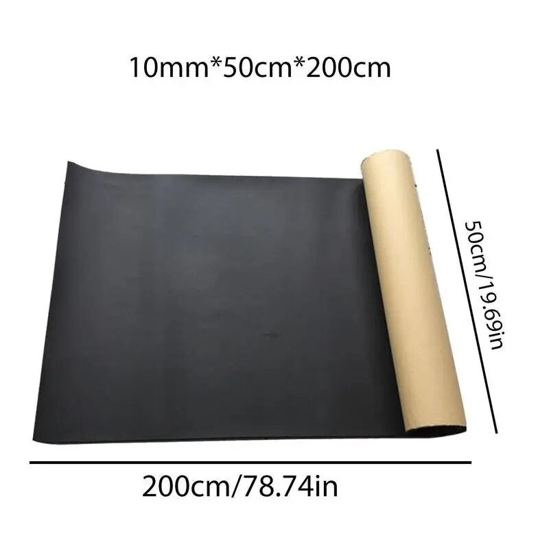 Automotive Heat Shield Mat Sound Deadener Mat Noise & Dampening Heat Insulation Mat Εφαρμογή για κουκούλα αυτοκινήτου Dynamat οροφής