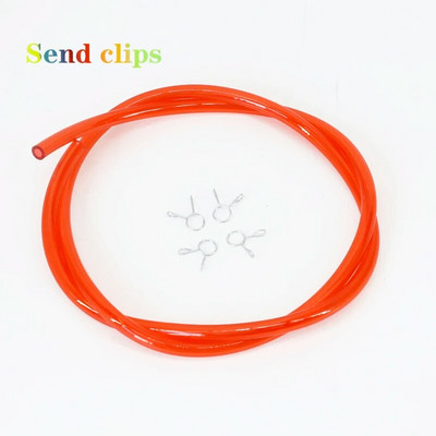 Mootorratta voolik 1-meetrine bensiini kütusetoru voolik gaasiõli toru toru kummist Honda Yamaha Aprilia Buell TRIUMRH SUZUKI Kawasaki jaoks