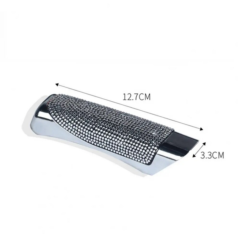 2023. gada universālie kristāla automobiļu rokas bremžu vāciņi, pretslīdes, automātiskās pārnesumu pārslēgšanas siksnas, dimanta automobiļu blinga aksesuāri, salons sievietēm