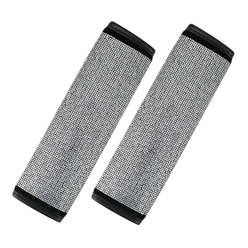 Crystal autós kézifék burkolat Automatikus sebességváltó szett strassz Biztonsági öv burkolat Styling Diamond Belső Kiegészítők Lányoknak