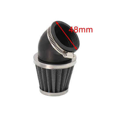 Alconstar karburatora gaisa filtra tīrītājs 35–58 mm sēņu galvas gaisa filtra skava uz gaisa filtra tīrītāja motocikla ATV motorolleram